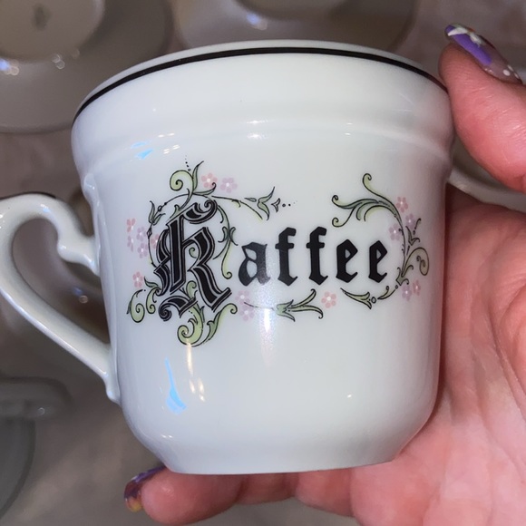 Vintage Kronester Bavaria set of 4 Cups and saucers kaffee - Picture 12 of 13